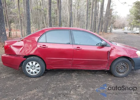 2004 Toyota Corolla Le z USA, uszkodzony, nr VIN JTDBR32E342027194